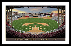 The Polo Grounds 1901 - Framed Print