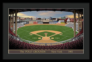 The Polo Grounds 1901 - Framed Print