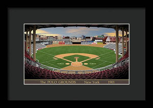 The Polo Grounds 1901 - Framed Print