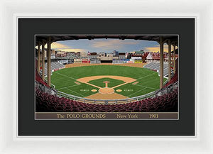 The Polo Grounds 1901 - Framed Print