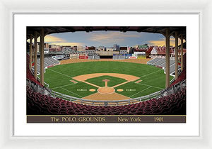 The Polo Grounds 1901 - Framed Print