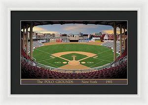 The Polo Grounds 1901 - Framed Print