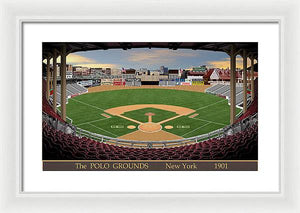 The Polo Grounds 1901 - Framed Print