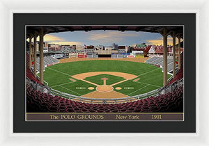 The Polo Grounds 1901 - Framed Print