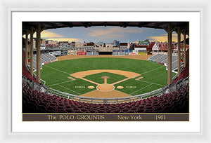 The Polo Grounds 1901 - Framed Print