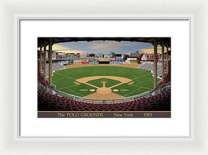 The Polo Grounds 1901 - Framed Print