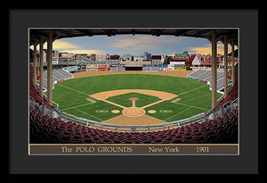 The Polo Grounds 1901 - Framed Print