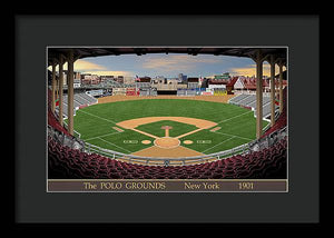 The Polo Grounds 1901 - Framed Print