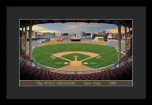 The Polo Grounds 1901 - Framed Print