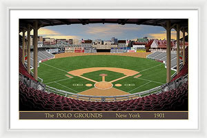 The Polo Grounds 1901 - Framed Print