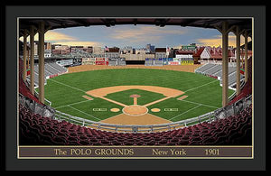 The Polo Grounds 1901 - Framed Print