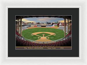 The Polo Grounds 1901 - Framed Print