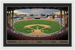 The Polo Grounds 1901 - Framed Print