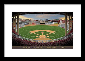 The Polo Grounds 1901 - Framed Print