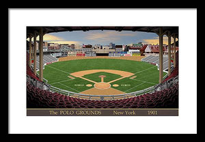 The Polo Grounds 1901 - Framed Print