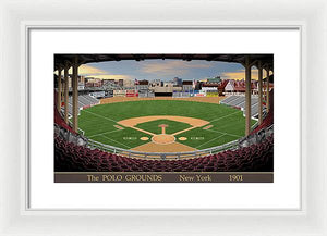 The Polo Grounds 1901 - Framed Print