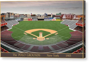 The Polo Grounds 1905 - Canvas Print