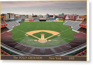 The Polo Grounds 1905 - Canvas Print