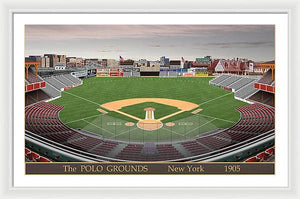 The Polo Grounds 1905 - Framed Print