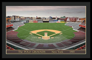 The Polo Grounds 1905 - Framed Print