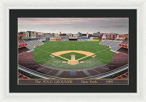 The Polo Grounds 1905 - Framed Print