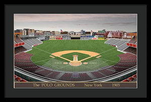 The Polo Grounds 1905 - Framed Print