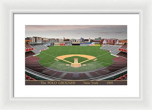 The Polo Grounds 1905 - Framed Print