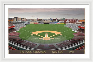 The Polo Grounds 1905 - Framed Print