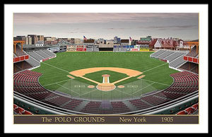 The Polo Grounds 1905 - Framed Print