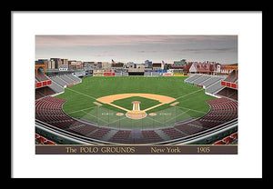 The Polo Grounds 1905 - Framed Print