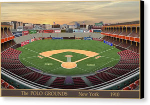 The Polo Grounds 1910 - Canvas Print