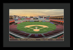 The Polo Grounds 1910 - Framed Print