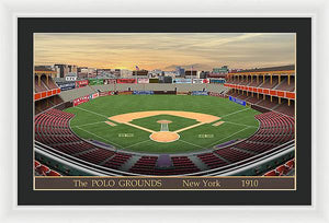 The Polo Grounds 1910 - Framed Print