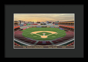 The Polo Grounds 1910 - Framed Print