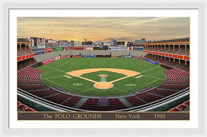 The Polo Grounds 1910 - Framed Print