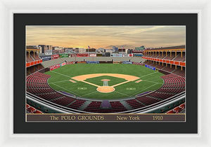 The Polo Grounds 1910 - Framed Print