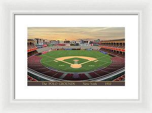 The Polo Grounds 1910 - Framed Print