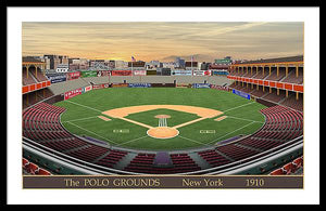 The Polo Grounds 1910 - Framed Print