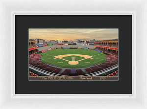 The Polo Grounds 1910 - Framed Print