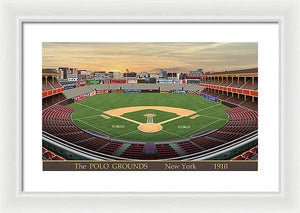 The Polo Grounds 1910 - Framed Print