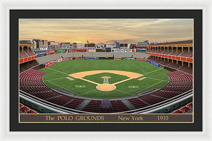 The Polo Grounds 1910 - Framed Print