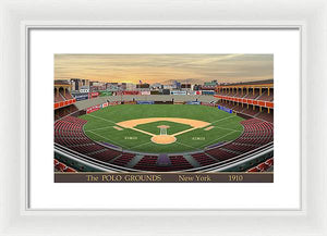 The Polo Grounds 1910 - Framed Print