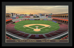 The Polo Grounds 1910 - Framed Print