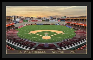 The Polo Grounds 1910 - Framed Print