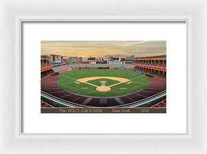 The Polo Grounds 1910 - Framed Print