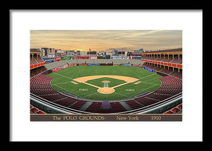 The Polo Grounds 1910 - Framed Print