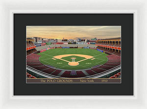 The Polo Grounds 1910 - Framed Print