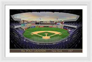 The Polo Grounds 1917 - Framed Print