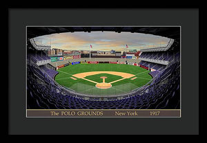 The Polo Grounds 1917 - Framed Print