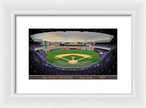 The Polo Grounds 1917 - Framed Print